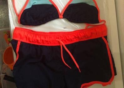 Imagen secundaria 1 - La joven expulsada de la piscina por llevar un &#039;bañador de pata&#039;: «Me trataron como a una delincuente»