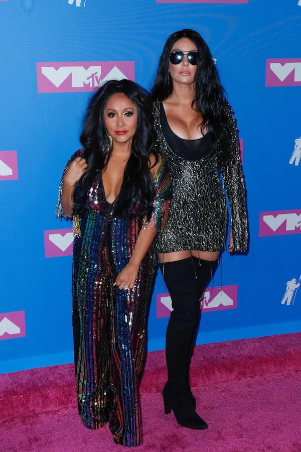 Las personalidades de televisión Snooki y JWoww