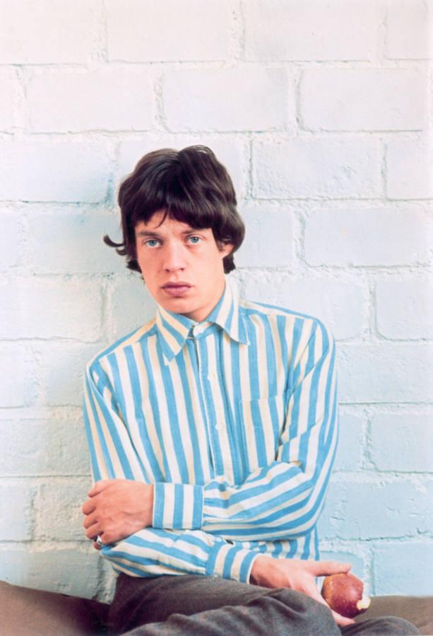 Mick Jagger (The Rolling Stones) en 1965.