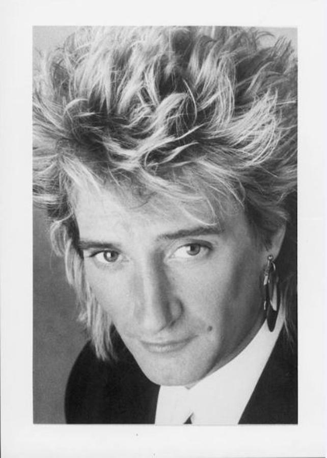 Rod Stewart en 1986.