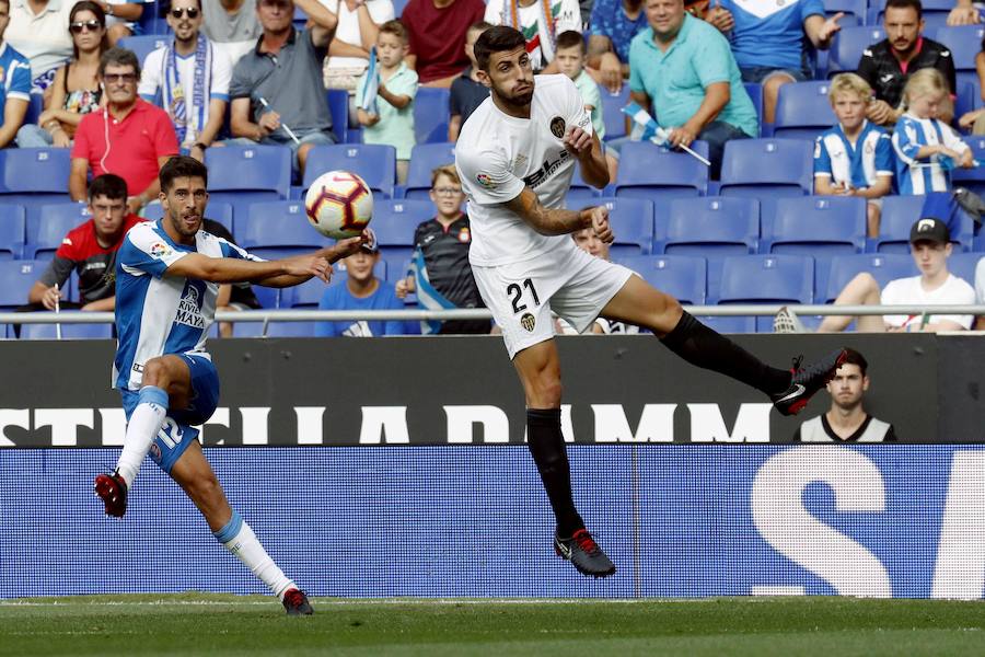 Estas son las imágenes que deja el partido de la segunda jornada de Liga en el RCDE Stadium