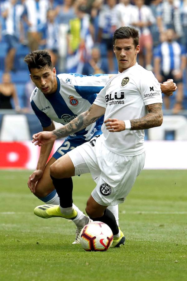 Estas son las imágenes que deja el partido de la segunda jornada de Liga en el RCDE Stadium