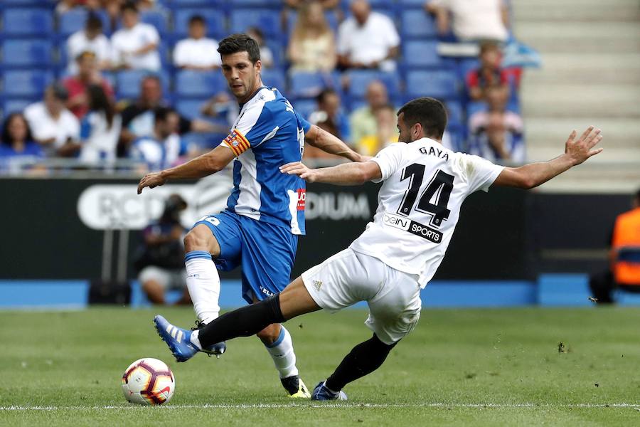 Estas son las imágenes que deja el partido de la segunda jornada de Liga en el RCDE Stadium