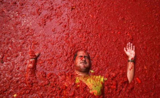 Buñol, preparada para la gran 'batalla del tomate'