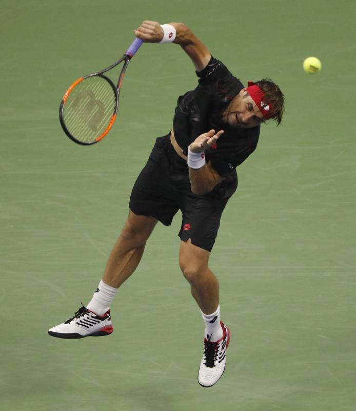 Fotos: David Ferrer pierde ante Nadal su último partido de Grand Slam en el US OPen