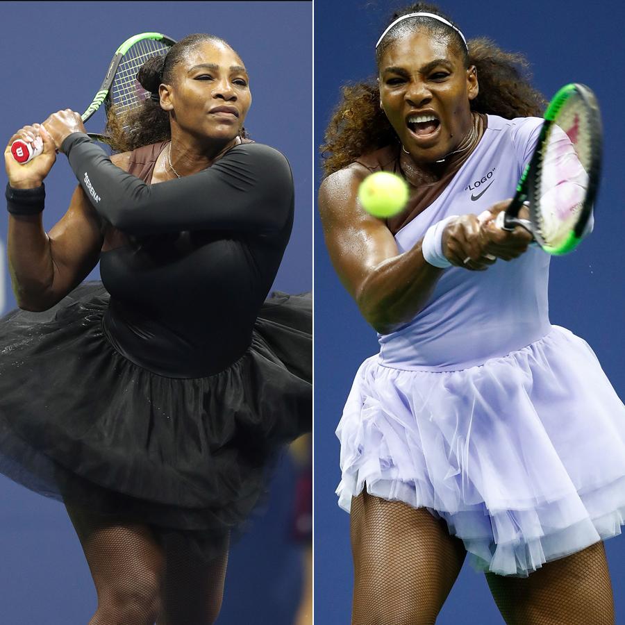 Después de que Roland Garros prohibiera su traje postparto, Serena Williams ha vuelto a desafiar los códigos de vestimenta del mundo del tenis. En esta ocasión, la estadounidense apareció en el Abierto de Estados Unidos con un singular equipamiento que llevaba un tutú. El look lo llevó en color negro y blanco.