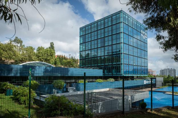 Sede social de Agbar en Barcelona, a la que vuelve tras poco menos de un año desde su traslado. 