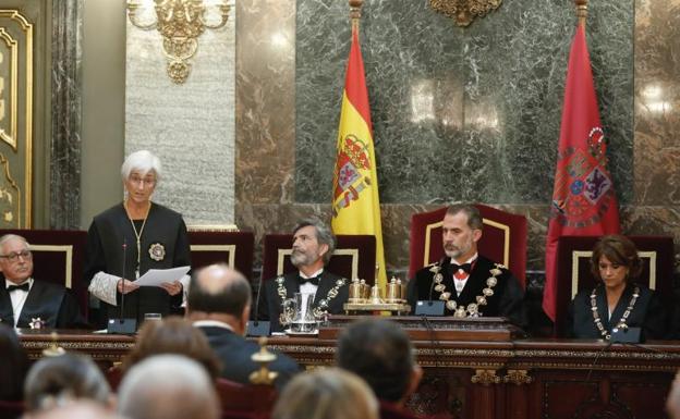 Acto de apertura del año judicial.