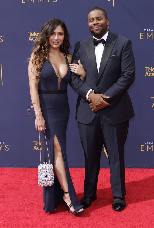Kenan Thompson y Christina Evangeline