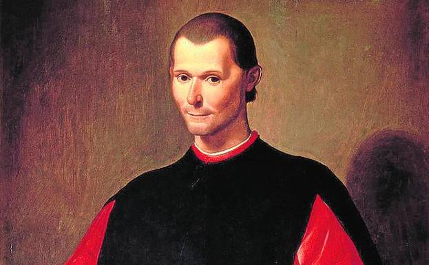 Pensador. Retrato de Niccolò Machiavelli.