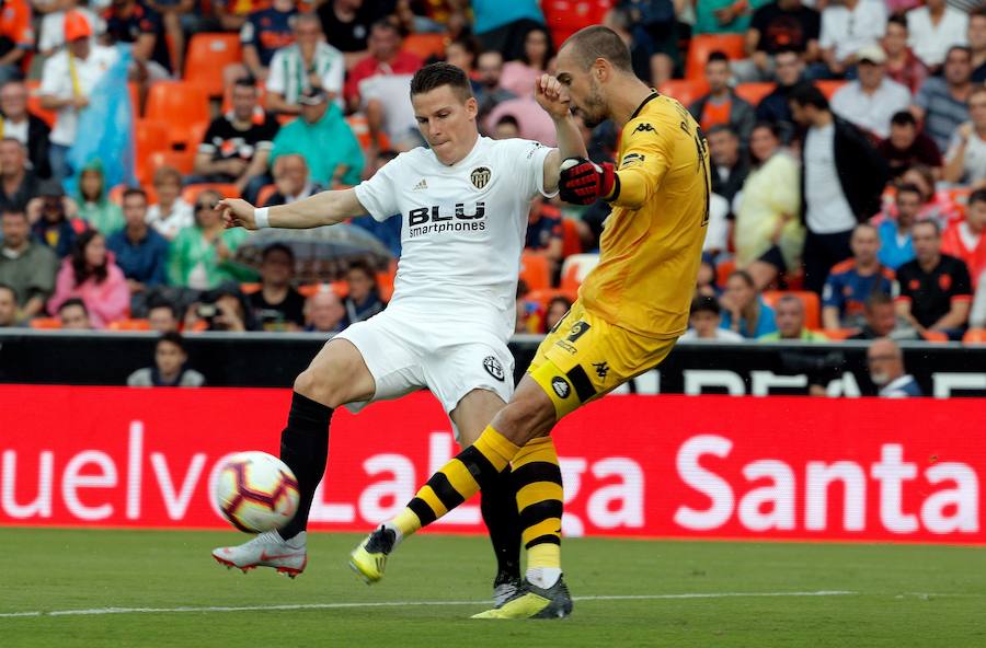 Estas son las mejores imágenes del partido de la jornada 4 de la Liga en Mestalla