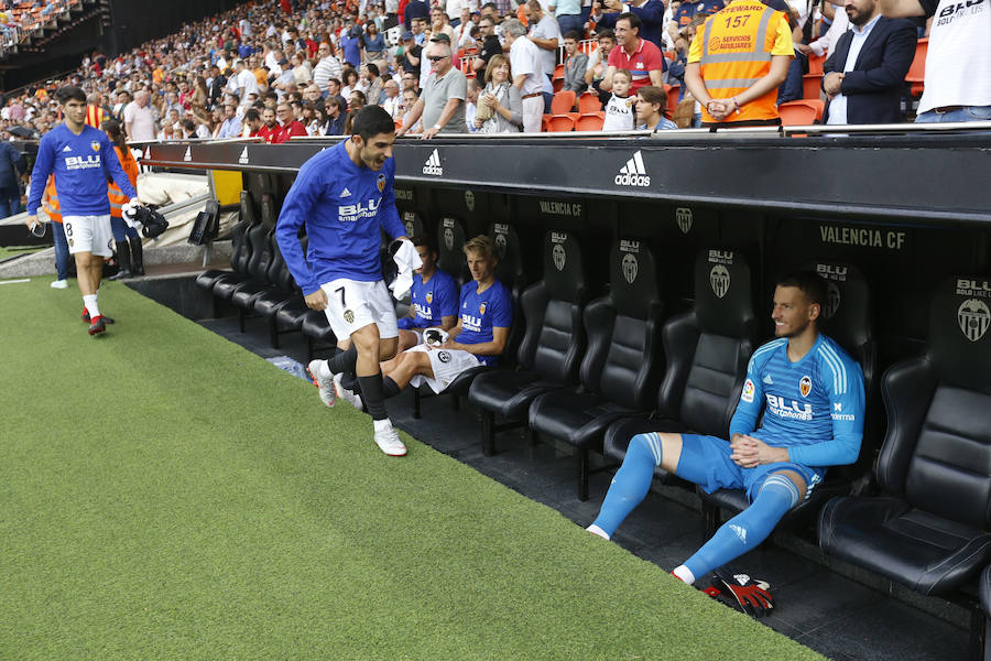 Estas son las mejores imágenes del partido de la jornada 4 de la Liga en Mestalla