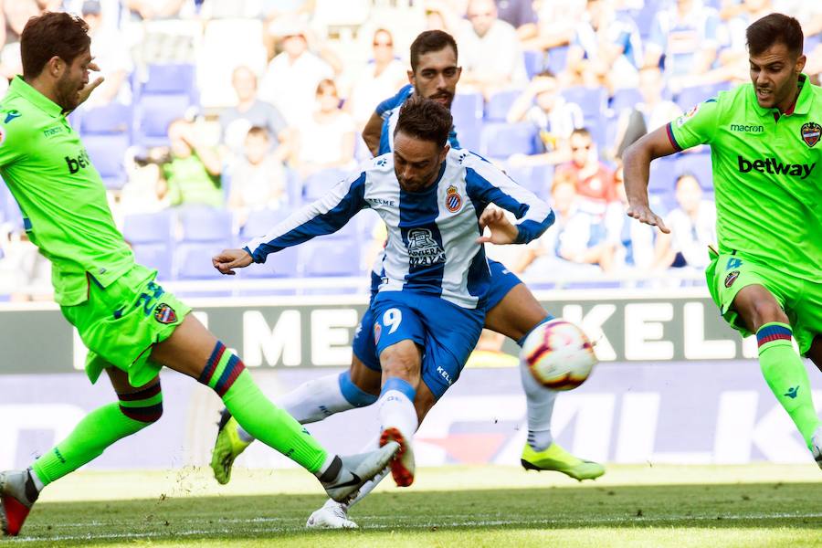 Estas son las imágenes que deja el partido de la cuarta jornada de Liga en Cornellà