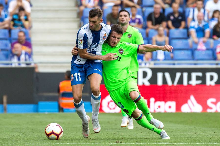 Estas son las imágenes que deja el partido de la cuarta jornada de Liga en Cornellà