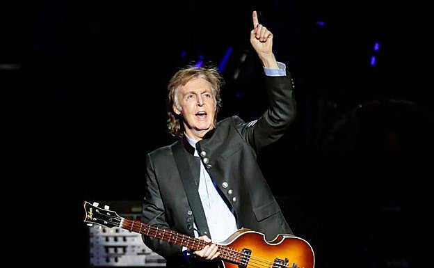 El músico británico Paul McCartney.