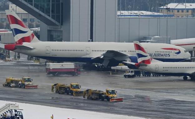 Imagen de archivo de un avión de British Airways. 