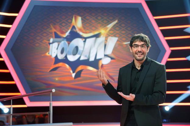 El presentador Juanra Bonet, que ha convertido a '¡Boom!' en el concurso más visto de la televisión española. 