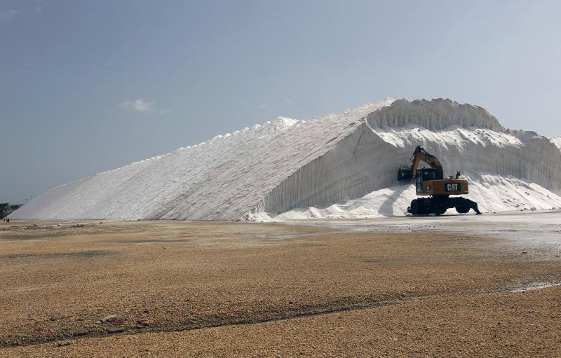 La única "espuma de sal" que existe en el mundo se produce en el parque natural de las salinas de Santa Pola gracias al trabajo que se realiza en el laboratorio de I+D+i de las salinas Bras del Port. 