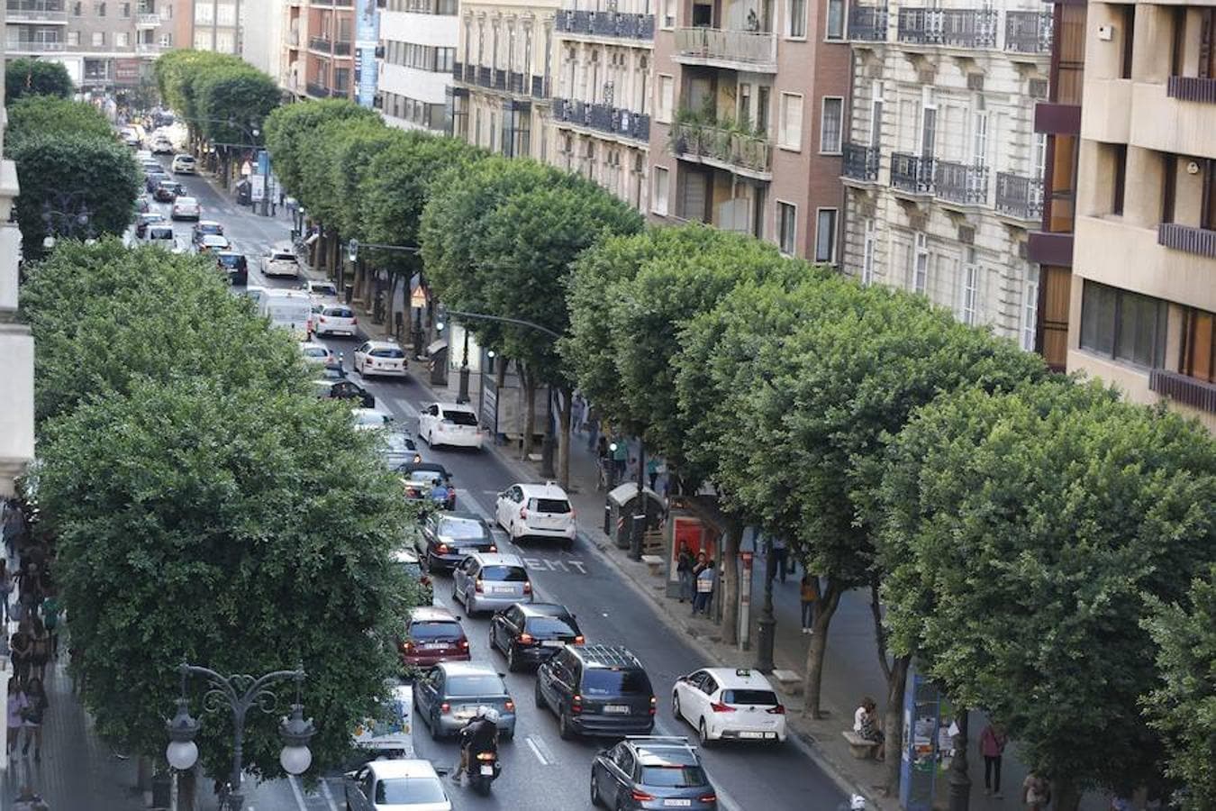 Fotos: El caos de la calle Colón