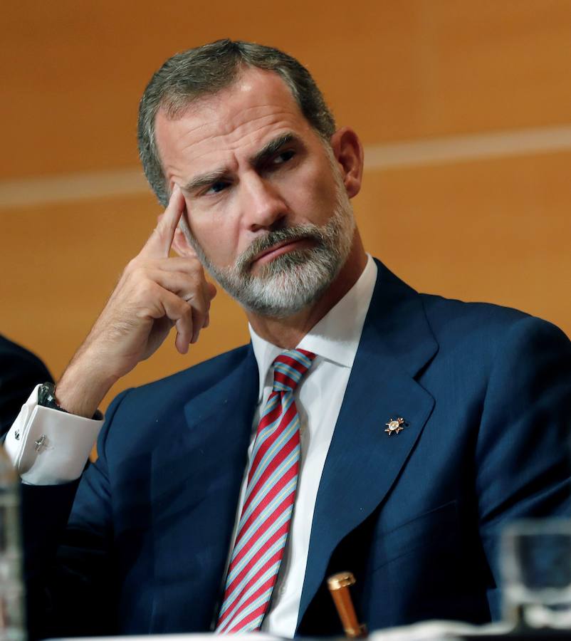 Fotos: Felipe VI preside la apertura del curso en la Universitat Politècnica de València