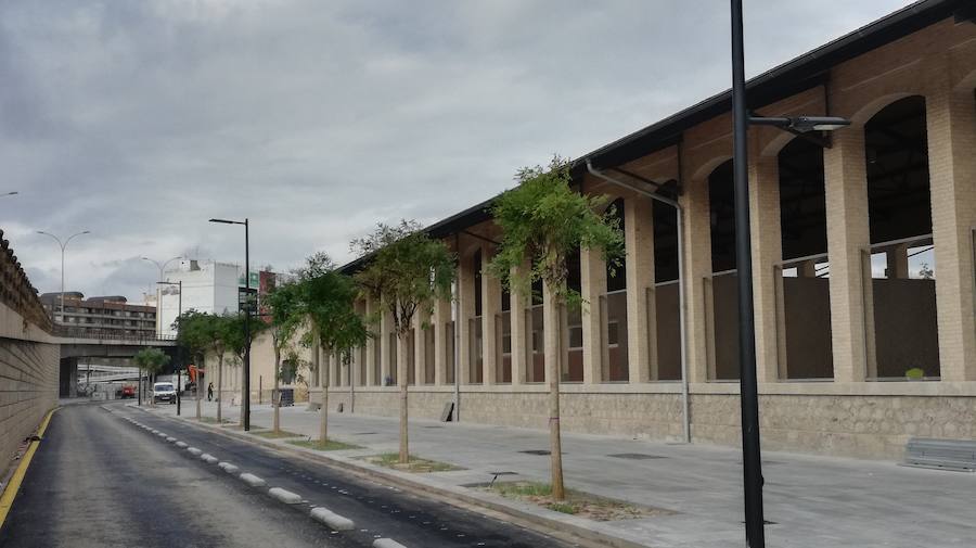 El Parque Central de Valencia comienza a ser una realidad. El avance de las obras ya permite ver cómo será uno de los pulmones de la ciudad y otro punto de encuentro para el deporte y el ocio.