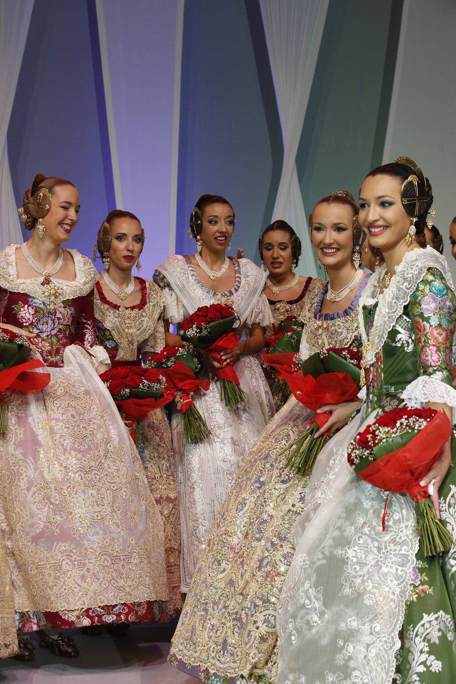 Fotos: Elección de las Cortes de Honor de las Fallas 2019: gala en la Fuente de San Luis