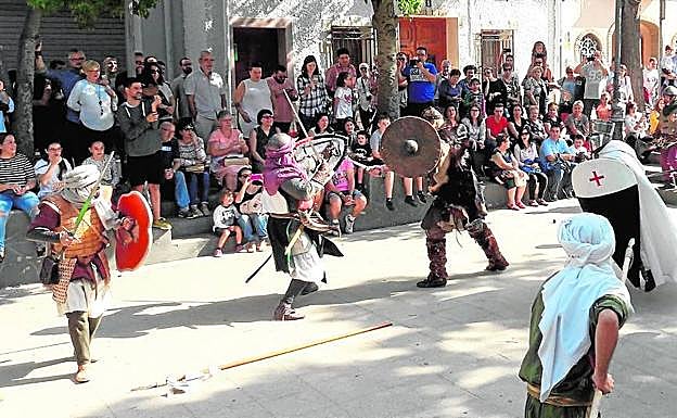 La recreación histórica del año pasado. 