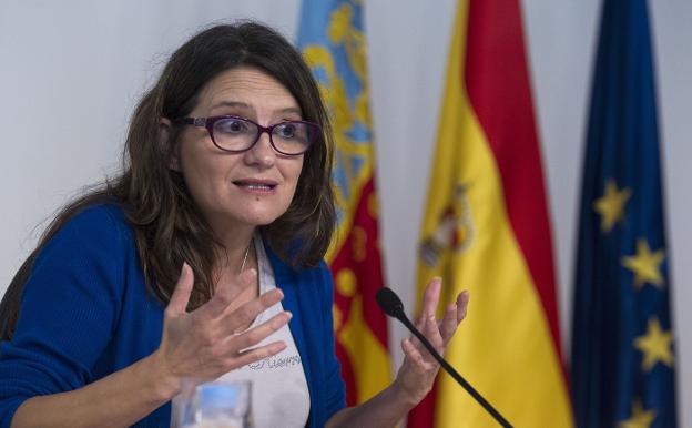 Mónica Oltra, vicepresidenta del Consell. 