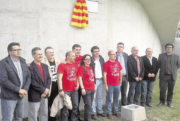 Acto conmemorativo de las Trobades que organiza Escola Valenciana. 