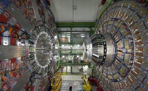 El acelerador y colisionador de partículas del CERN, en Ginebra. 