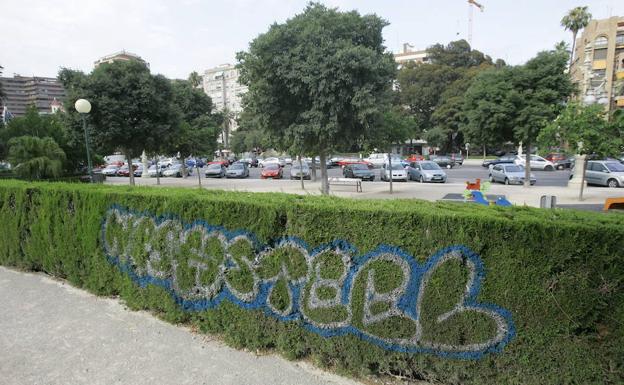 Paseo de la Alameda de Valencia. 