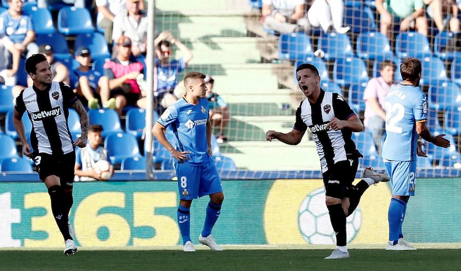 Estas son las imágenes que deja el partido de la octava jornada de Liga en el Coliseum Alfonso Pérez