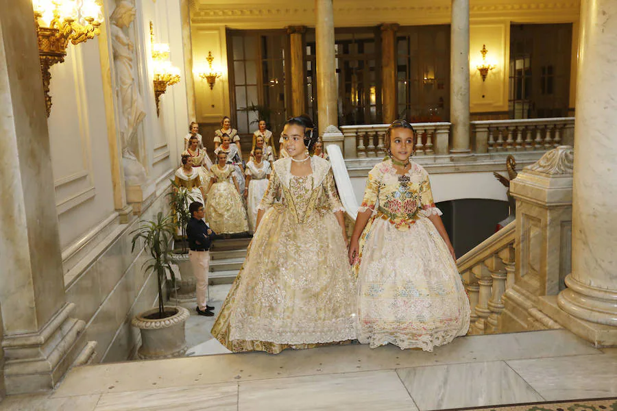 Las 26 candidatas ultiman los detalles del acto que tendrá lugar el jueves 11 de octubre, 24 horas después de conocerse los nombres de la máxima representación fallera para las Fallas 2019