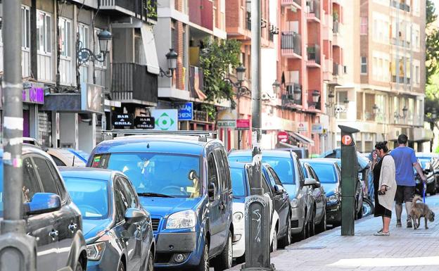 Zona naranja en el barrio del Carmen.