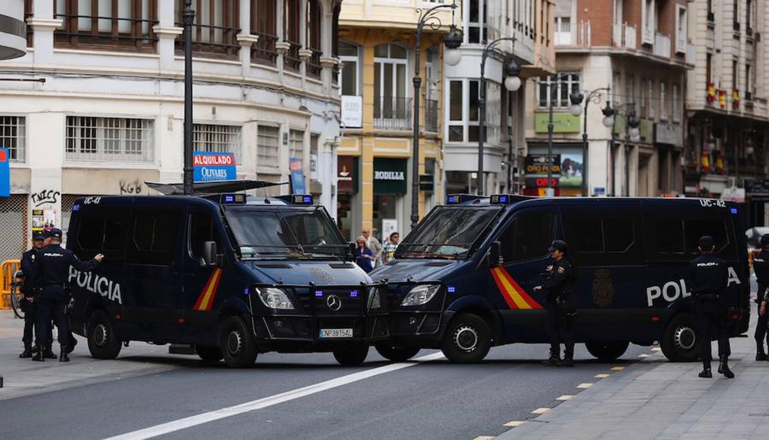 Los actos de la festividad del 9 d'Octubre de 2018 han contado con un impresionante dispositivo de seguridad.