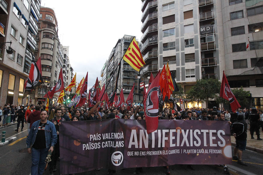 Fotos: Valencia se convierte en un &#039;manifestódromo&#039; el 9 d&#039;Octubre