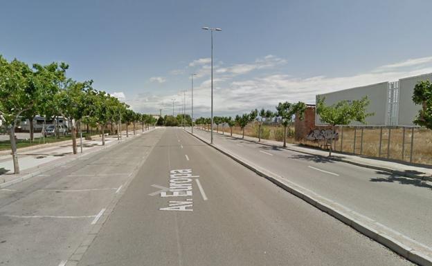 Avenida Europa, donde se produjo el accidente. 