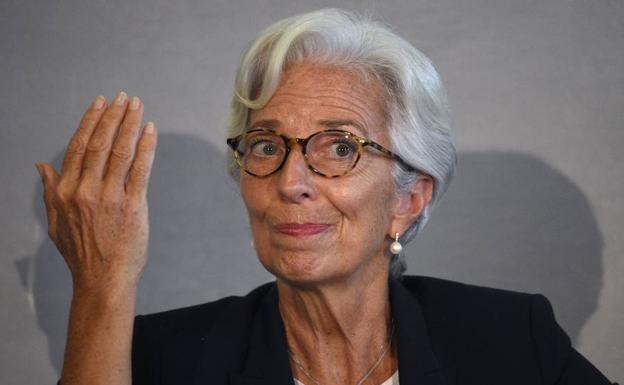 La directora gerente del FMi, Christine Lagarde. 