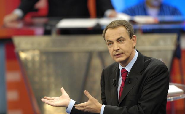 El expresidente del Gobierno, José Luis Rodríguez Zapatero. 