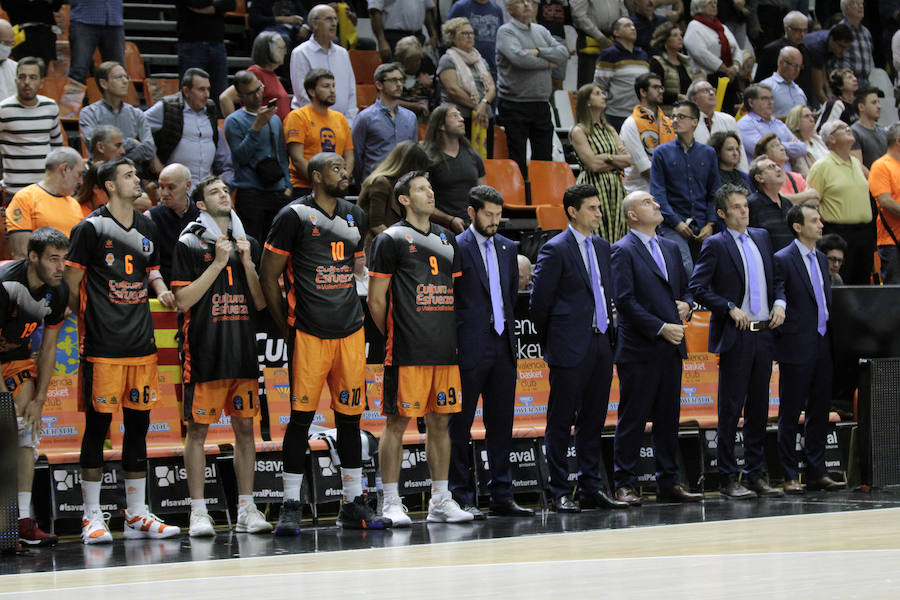 Estas son las imágenes que deja el partido de la tercera jornada de EuroCup en la Fonteta
