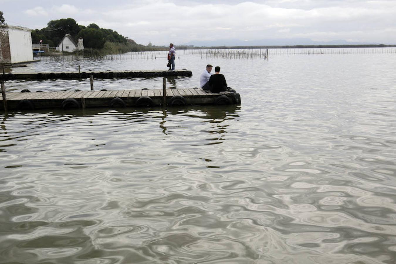 Efectos de la gota fría en la Albufera.