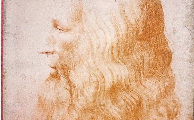 Autorretrato de leonardo Da Vinci. 