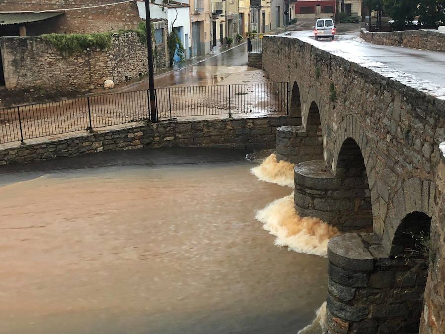 Gota fría en Santa Magdalena de Polpis.