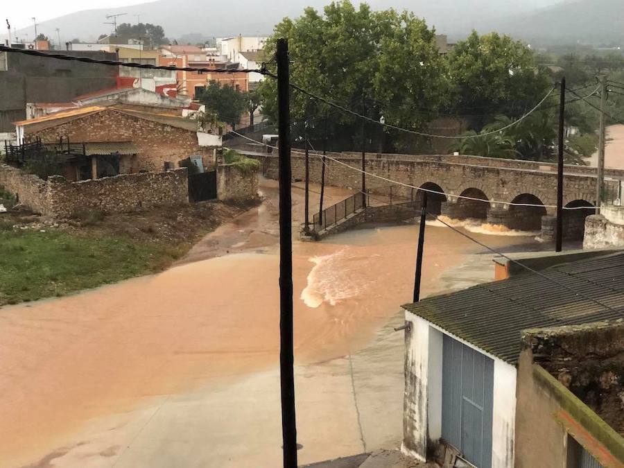 Gota fría en Santa Magdalena de Polpis.