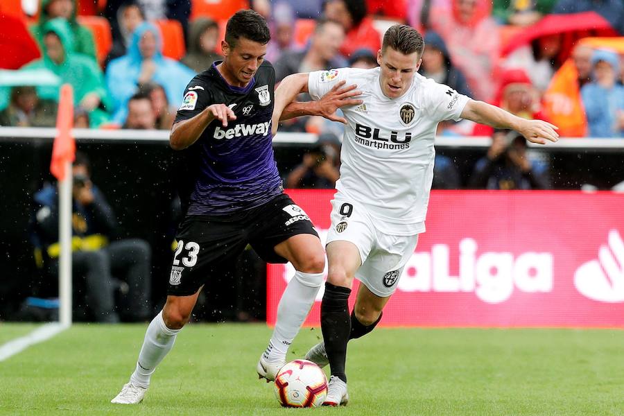 Estas son las imágenes que deja el partido de la novena jornada de LaLiga en Mestalla