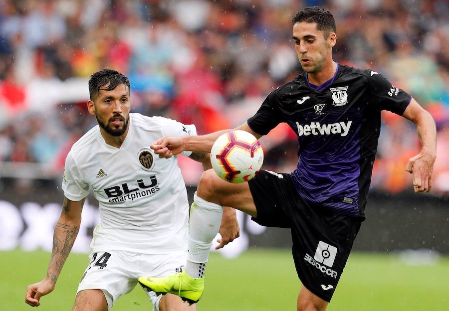 Estas son las imágenes que deja el partido de la novena jornada de LaLiga en Mestalla