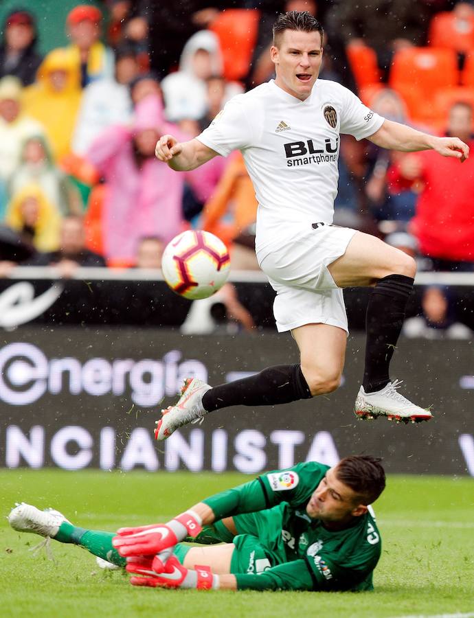 Estas son las imágenes que deja el partido de la novena jornada de LaLiga en Mestalla