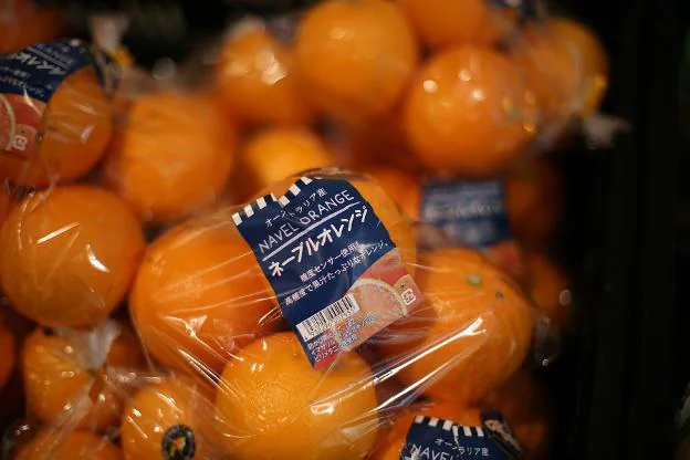 Naranja Nável en Japón. 