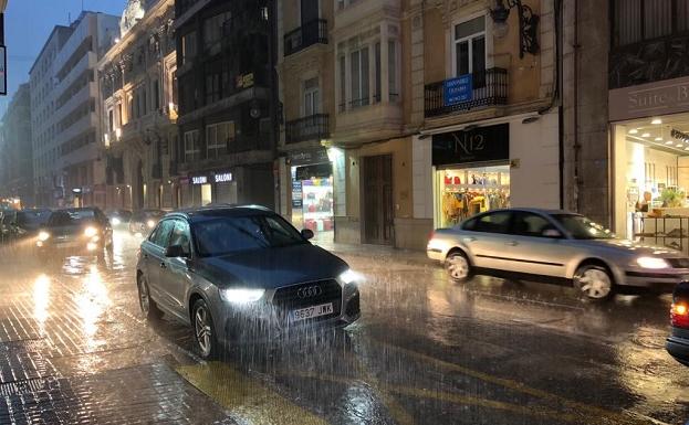 El tiempo en Valencia | La previsión de lluvia en Valencia para hoy sábado, hora a hora