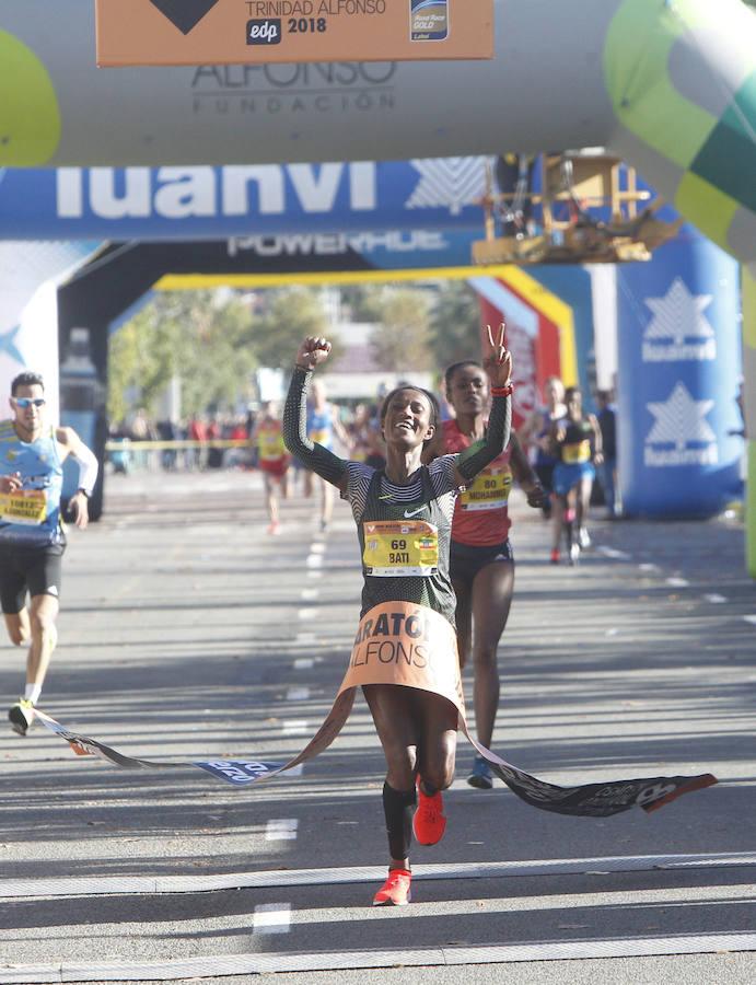 Más de 15.500 corredores participan en una prueba rapidísima que ya ostentaba el récord mundial femenino.